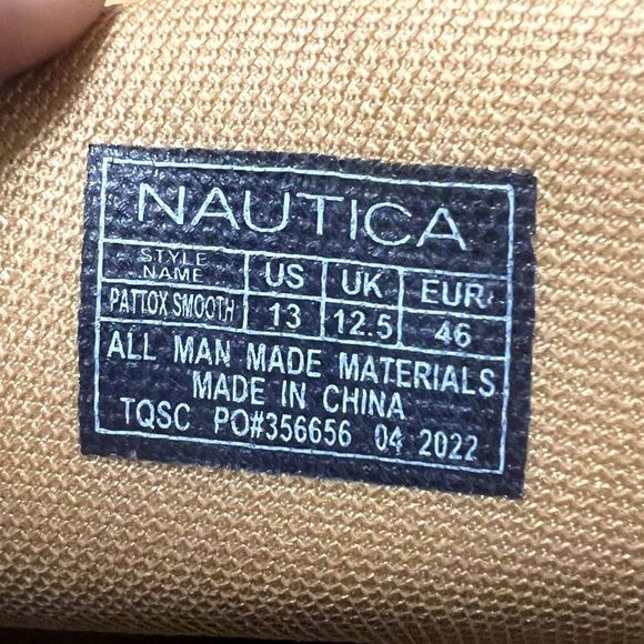 Nautica Men's Pattox Smooth Combat Work Boots SZ 13: NWT/ NO BOX - Picture 13 of 16